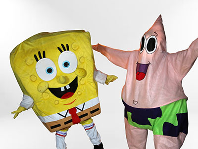 Sponge Bob and Patrick