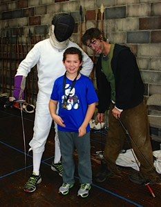 Fencing Party with Zombie Entertainment