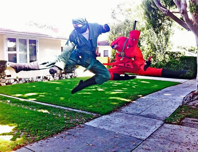 Exciting Ninja Party Entertainment