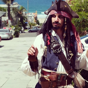 Captain Jack birthday party entertainment