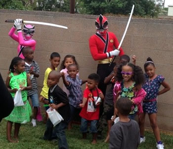 Power Ranger Party Entertainment