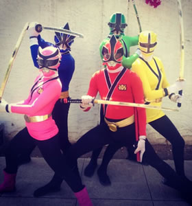 Power Ranger Party Entertainment