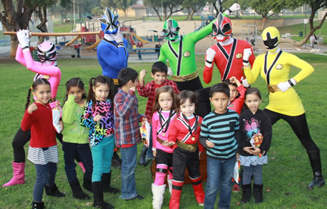 Power Ranger Party Entertainment