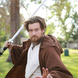 Exciting Star Wars Party Characters with Obi Wan