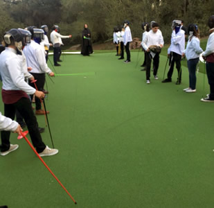 team building to create large group scene