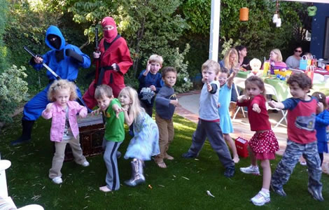 Kids Ninja Birthday Party