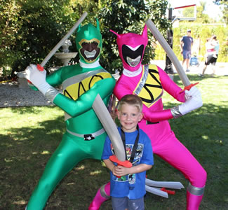 Power Ranger party