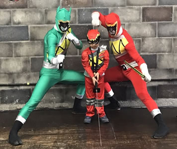 Power Ranger Party Entertainment
