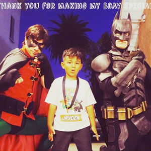 Batman and Robin Birthday Party