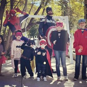 Super Hero birthday  party